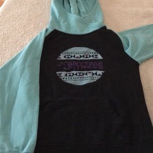 Warm Comfy Hoodie w/ Button Accent